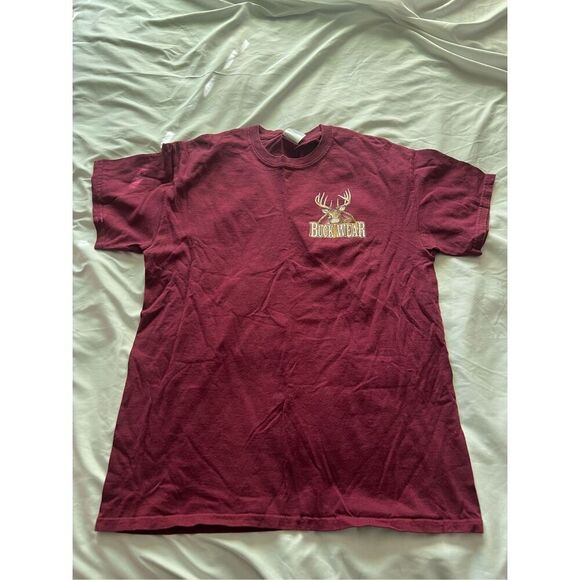Buck Wear Hunting T-Shirt Woman’s Size Medium - Picture 1 of 6